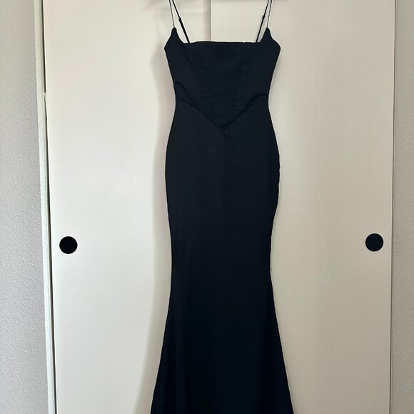House of CB Black Olivette Corset Maxi Dress S - Picture 5 of 7